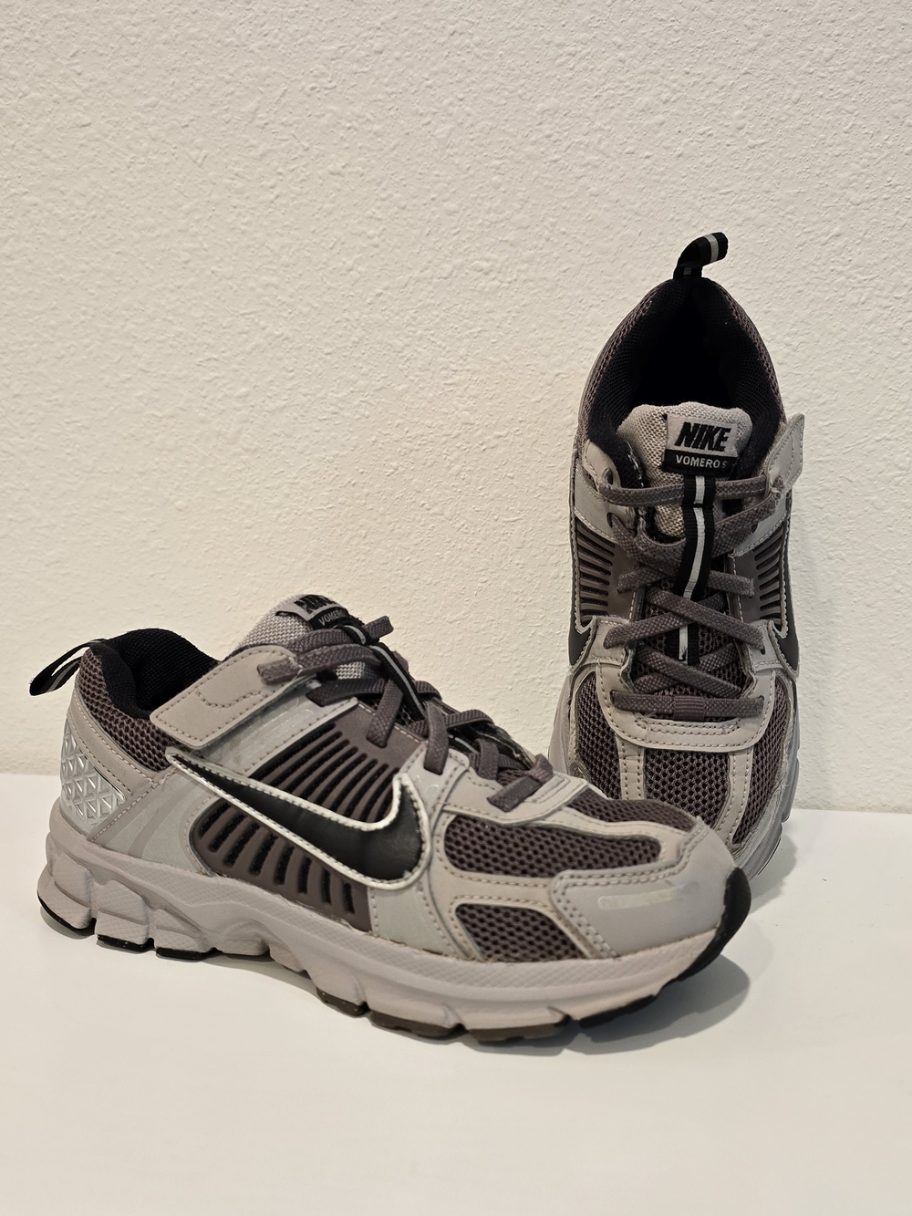 Nike Kid’s Gray and Black Running Shoes
